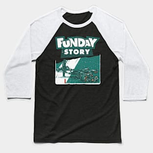 Jacksonville Funday Story Celebration Baseball T-Shirt